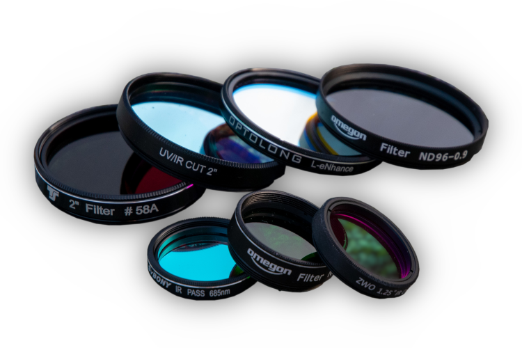 Valik teleskoobifiltreid